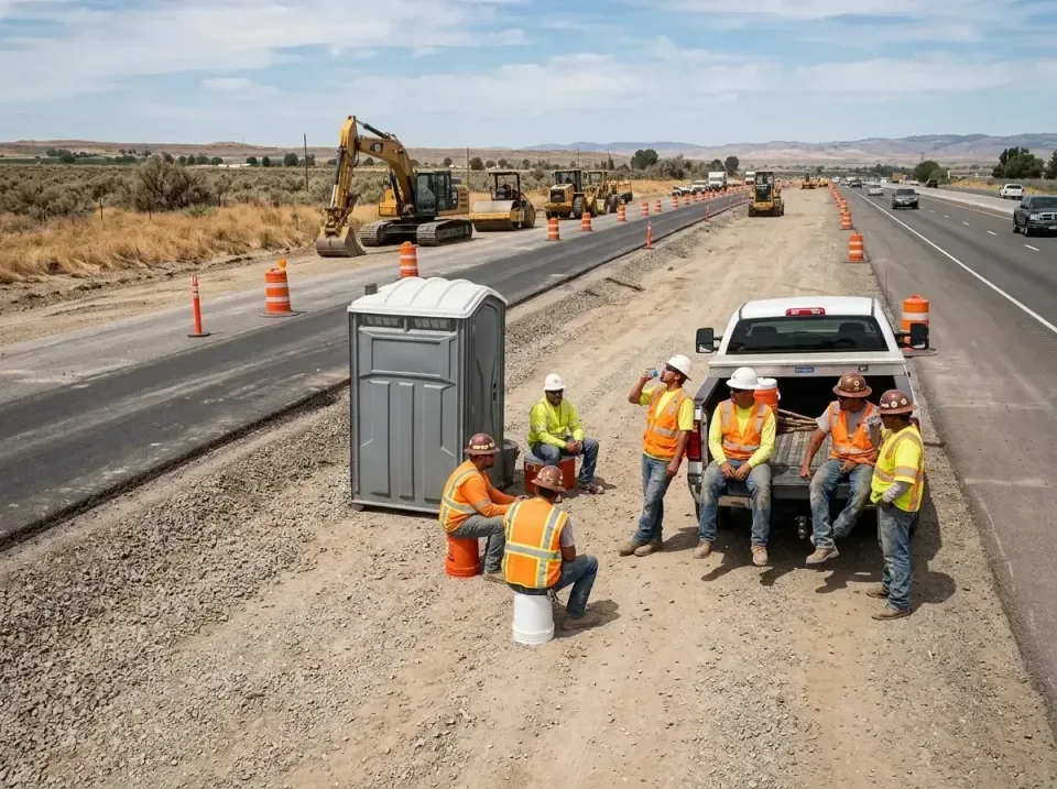 highway-road-construction-crew-007 — frequently asked questions, Porta Potty and Restroom Rentals in Alta Sierra, CA
